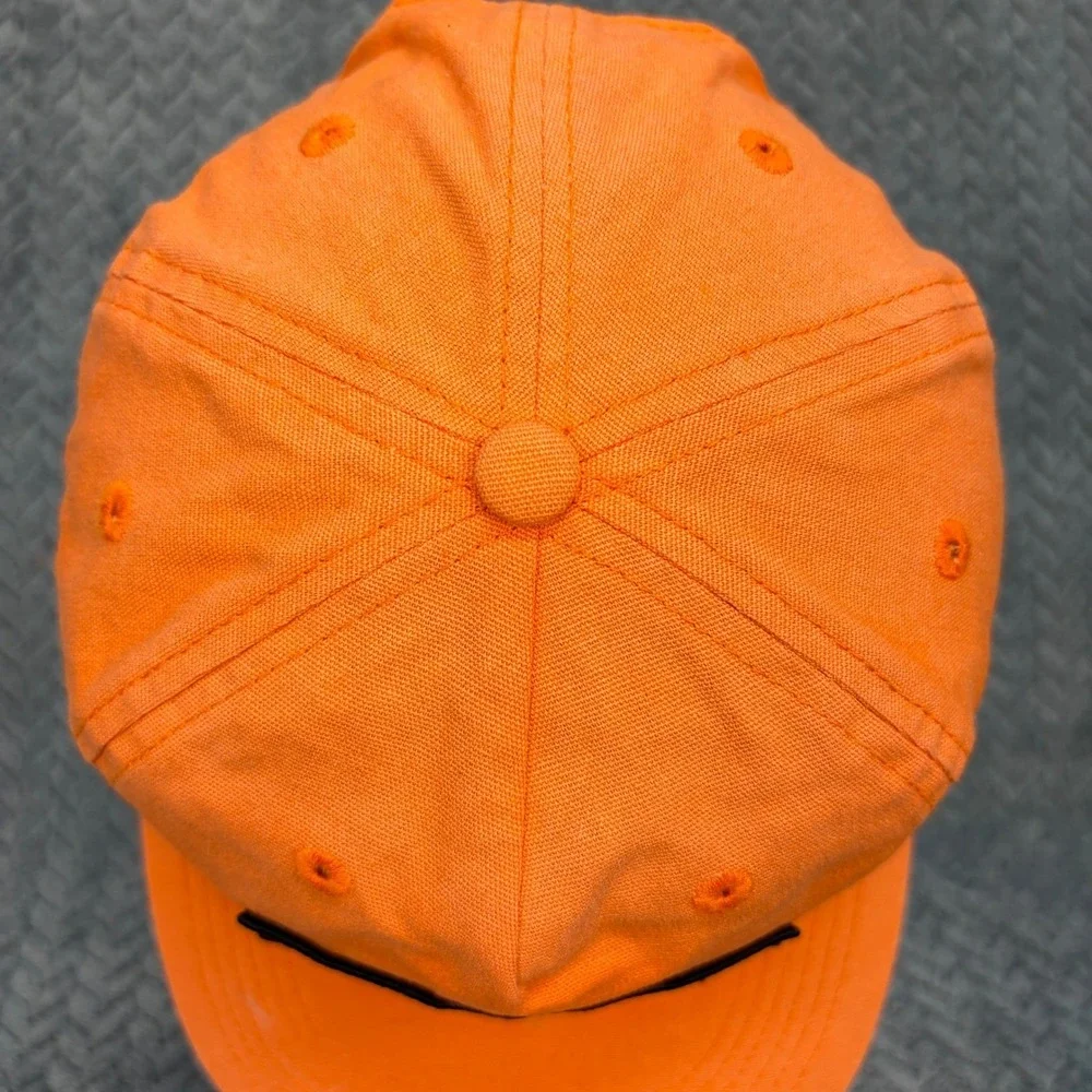 Lost Hat Co Goat Rope Swark Liquor Snapback Hat Orange Camo Patch Rope Cap